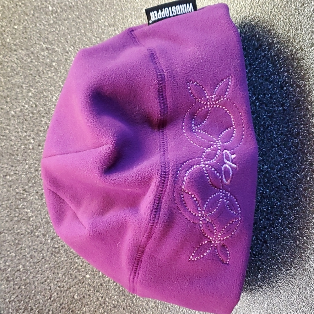 Outdoor Research Purple Fleece Beanie